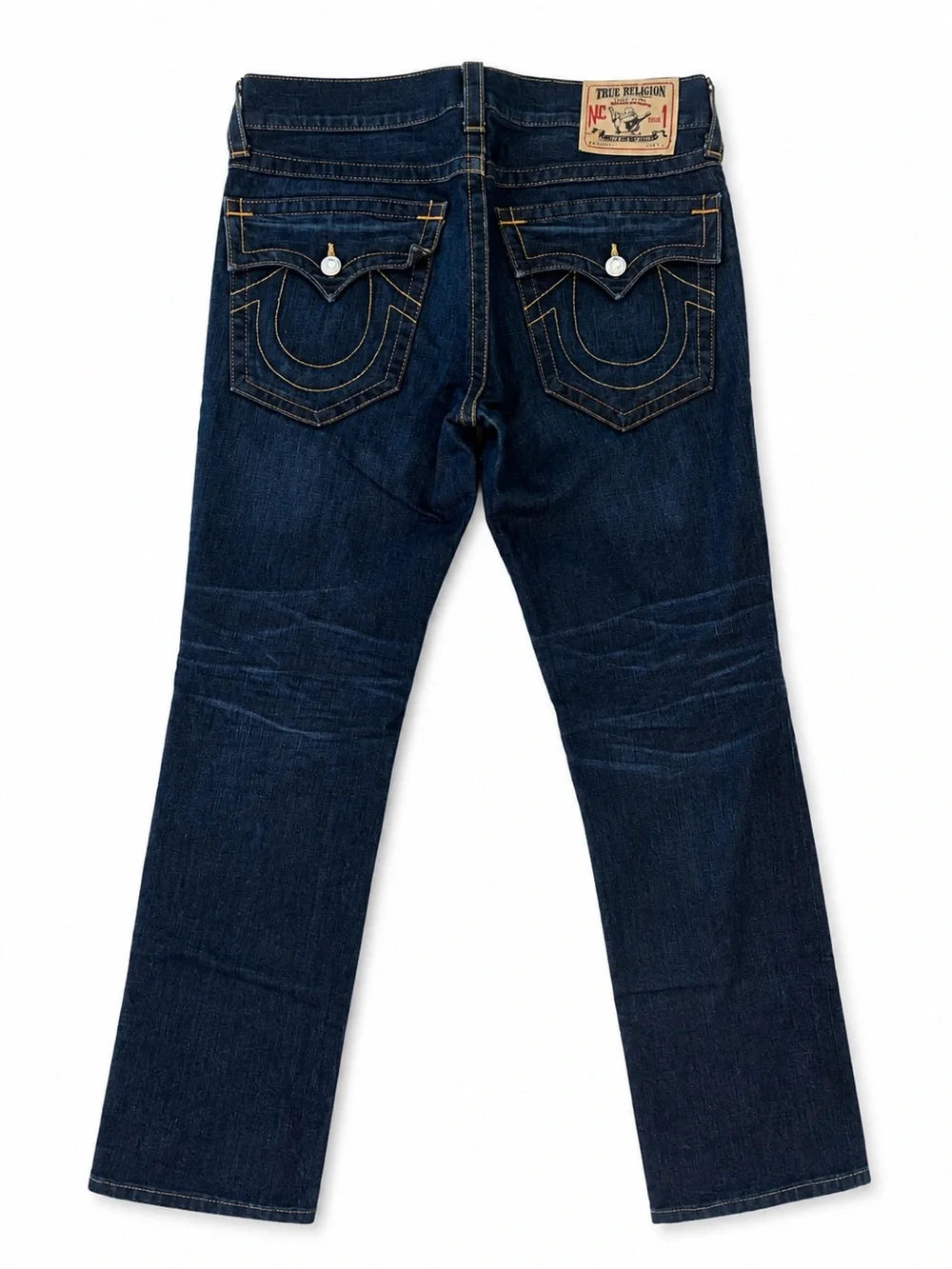 True Religion Men’s Indigo Straight Jeans